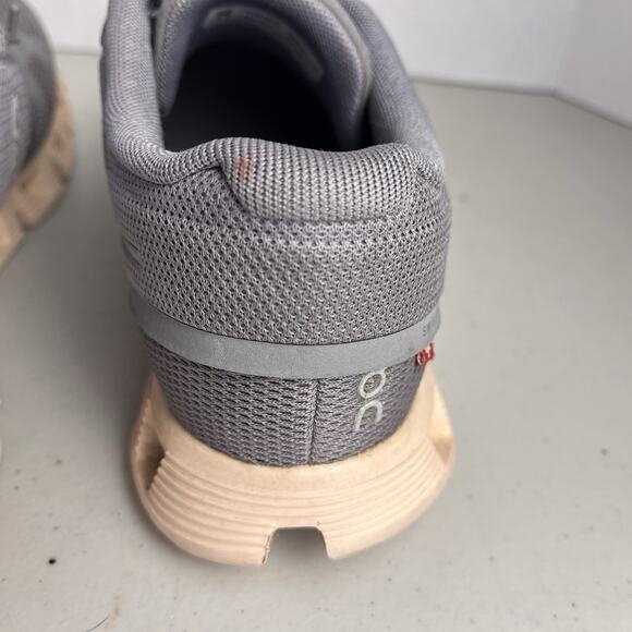 ON Running Cloud Womens Sneaker Grey Peach Light Weight Running Shoes US Size 6 main image 15